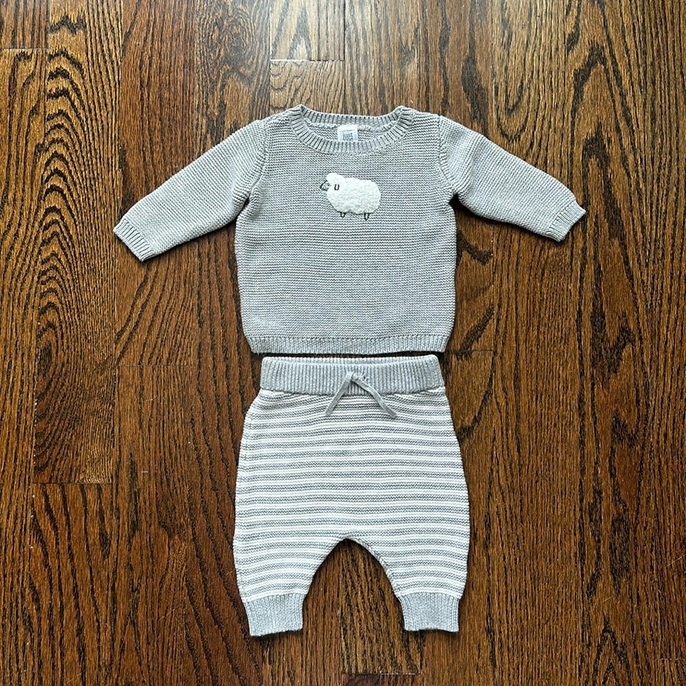 Baby Knit Matching Set - 3M